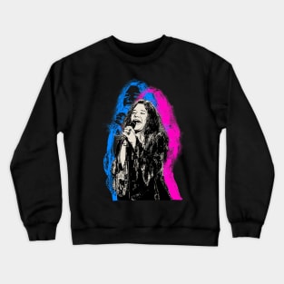 Janis Joplin Double Exposure Crewneck Sweatshirt